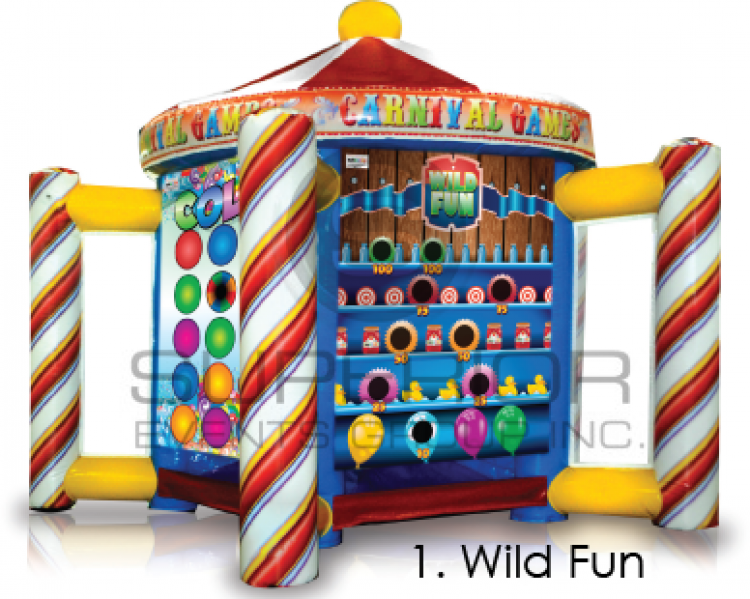 Inflatable Carnival 5 in 1