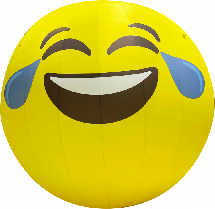 Inflatable Emoji - Laugh