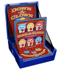 Down A Clown Carnival Game