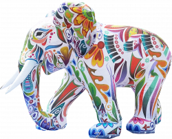n 0018 Layer 19 1657726958 Inflatable Mosaic Elephant