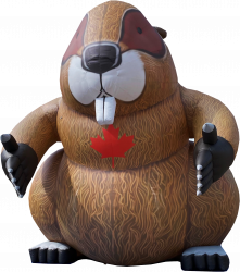 Inflatable Beaver
