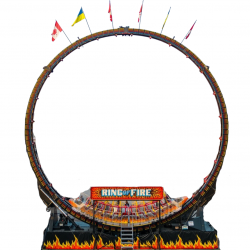 Ring of Fire Roller Coaster