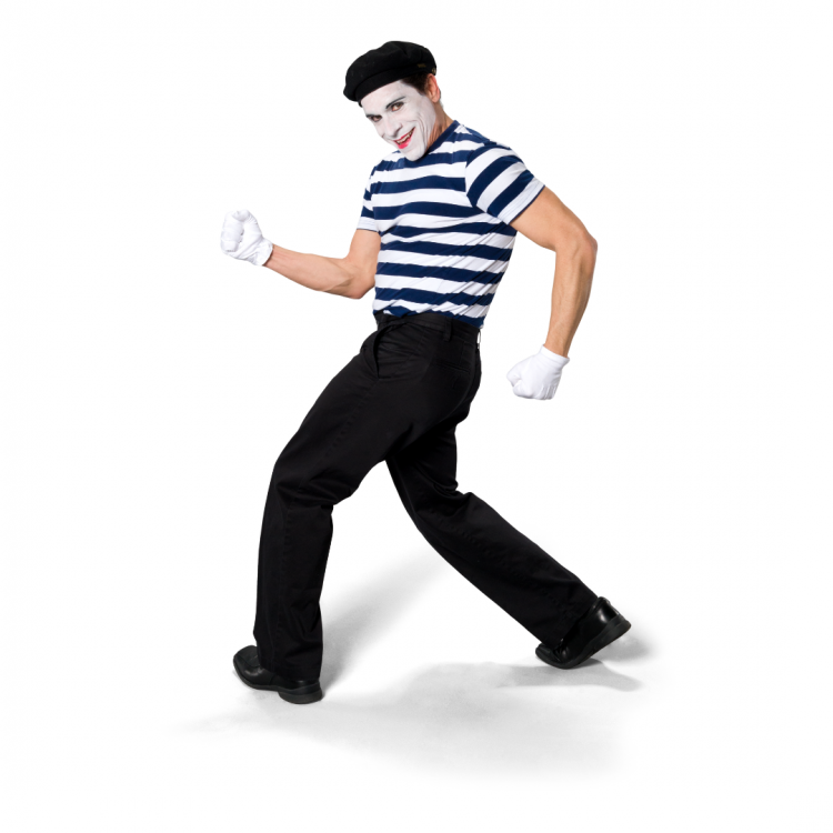 Strolling Mime