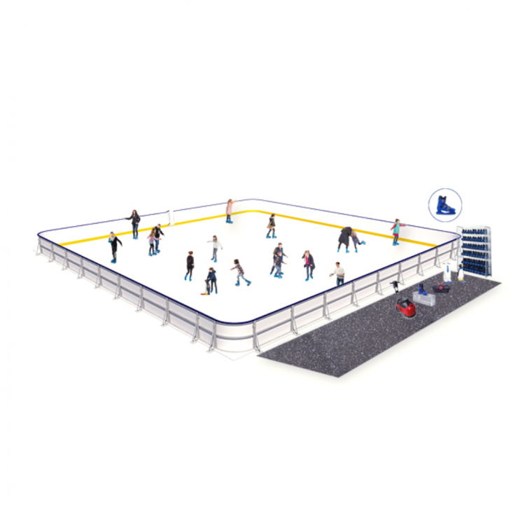 Synthetic Ice Rink - 34' x 18'